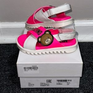 Moschino Baby Sandals Size 6